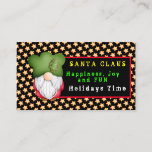 Star Gnome Customize Color and Text Business Card