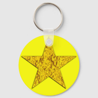 Star (gold nugget) keychain