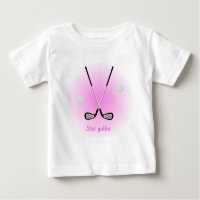 Star golfer custom name baby T-Shirt