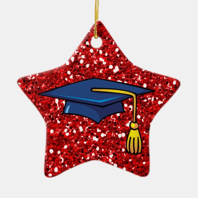 STAR Graduate Ceramic Ornament (Front)