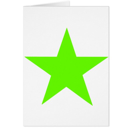 Star Green Light The MUSEUM Zazzle Gifts (Front)