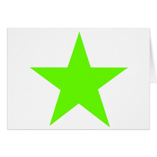 Star Green Light The MUSEUM Zazzle Gifts (Front Horizontal)