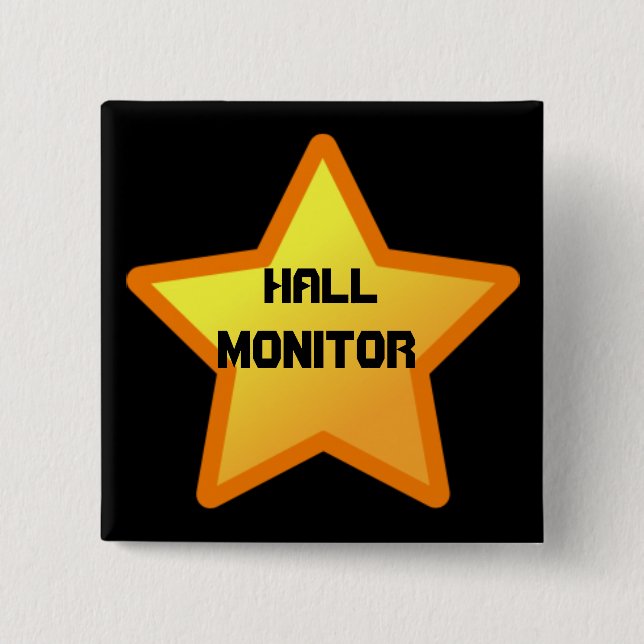star, Hall, Monitor Button (Front)