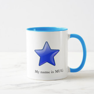 star icon with your name - mug2 mug