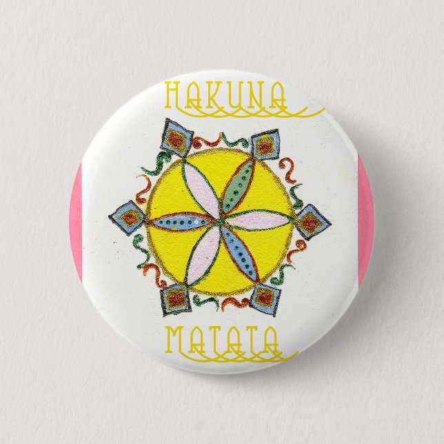 Star in the Making Hakuna Matata Button (Front)