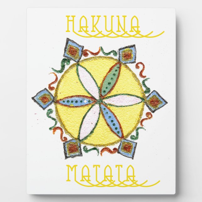 Star in the Making Hakuna Matata Plaque (Front)