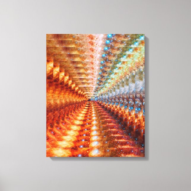 Star Infinity Canvas Print (Front)
