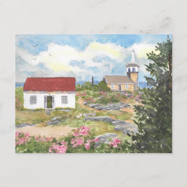 Star Island Isle of Shoals NH Post Card (Front)