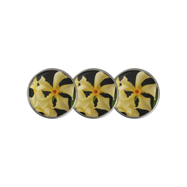 Star Jasmine Flower bmcna Golf Ball Marker (3 Up)