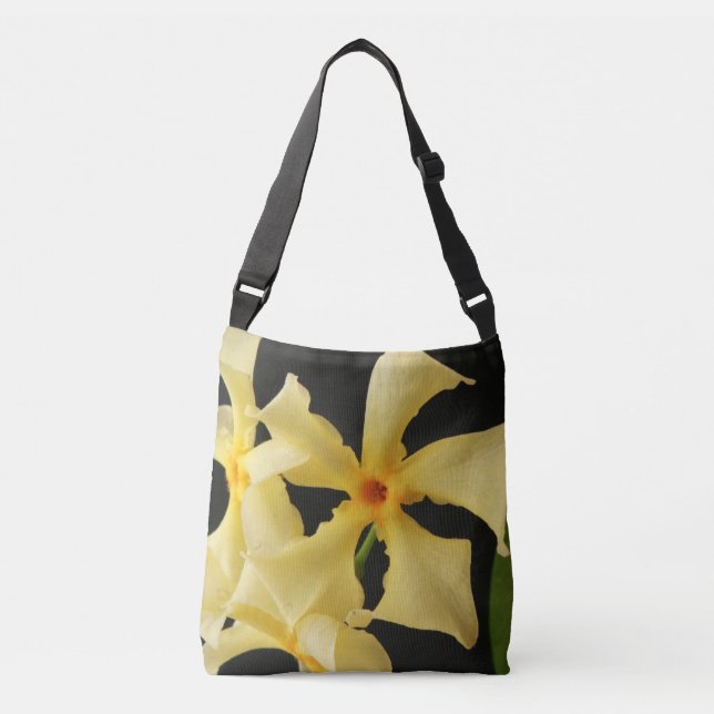 Star Jasmine Flower cbbcna Crossbody Bag (Front)