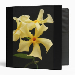 Star Jasmine Flower rbcna 3 Ring Binder