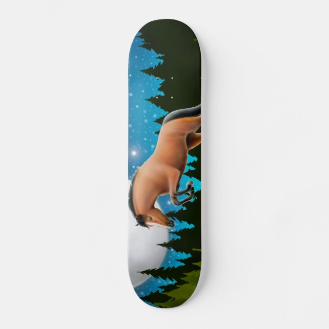 Star Jumper Horse Skateboard Deck (Front)