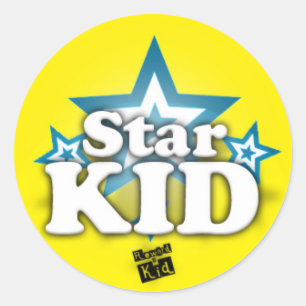 Star Kid (set of 20) Classic Round Sticker