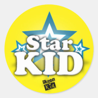 Star Kid (set of 20) Classic Round Sticker