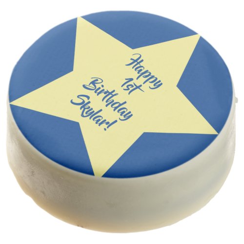 Star Kids Birthday Twinkle Little Chocolate Covered Oreo