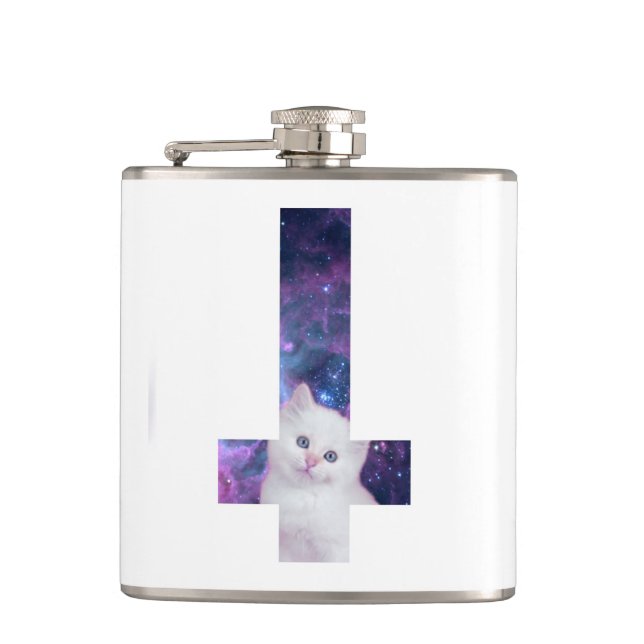 Star Kitten Flask (Front)