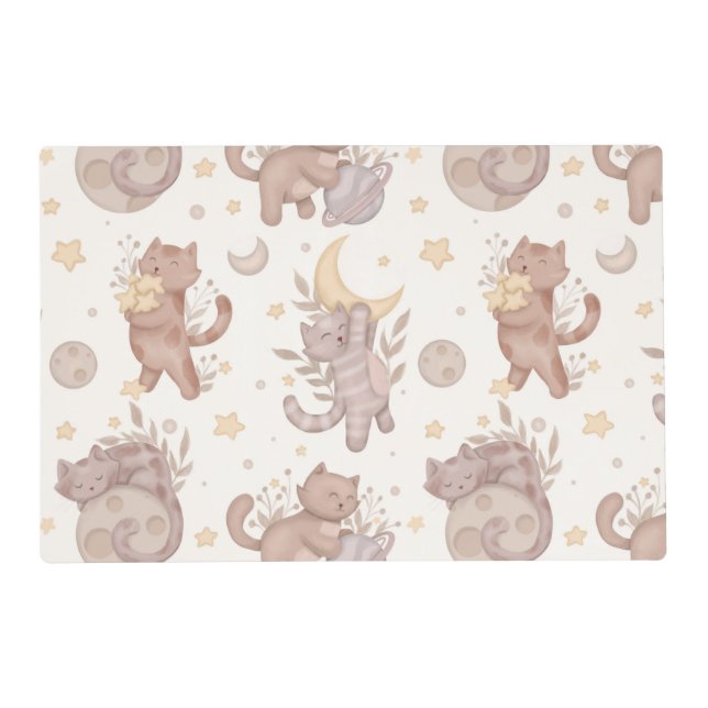 Star Kittens Placemat (Front)