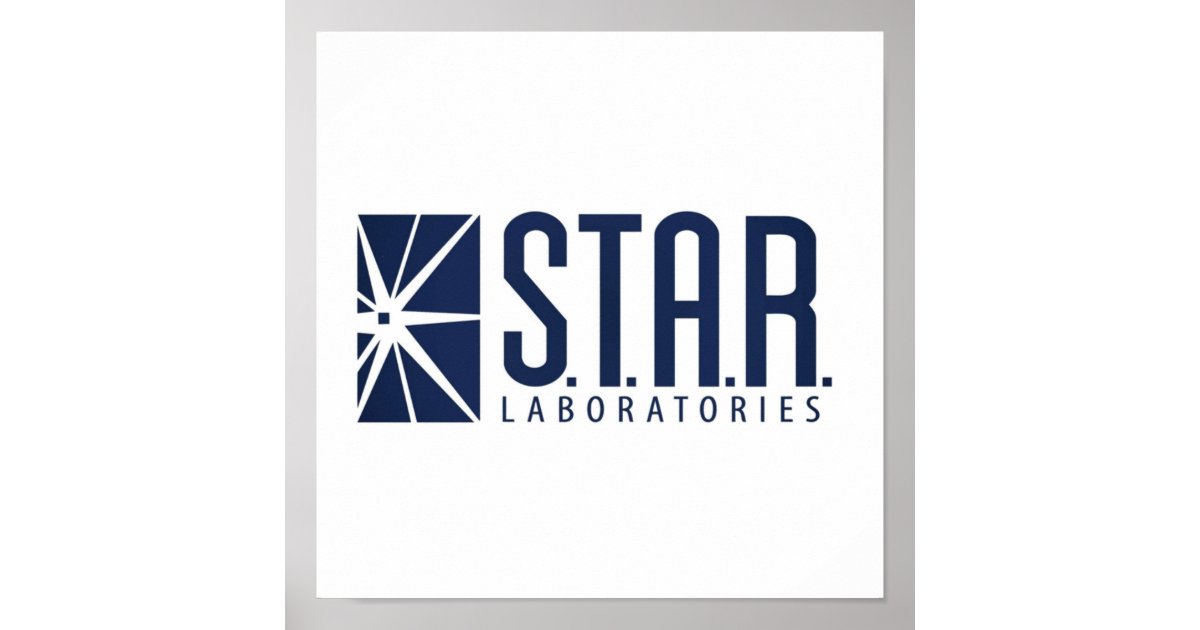 Star labs logo poster Zazzle