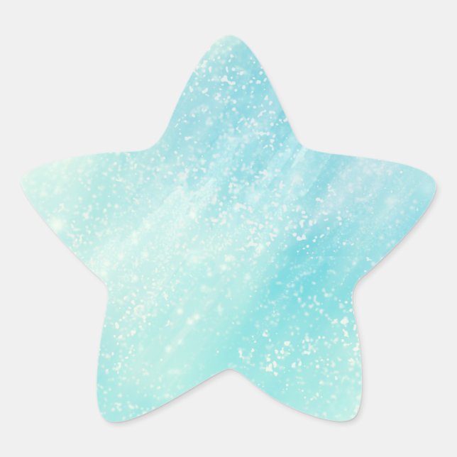 Star Light Blue Sticker (Front)