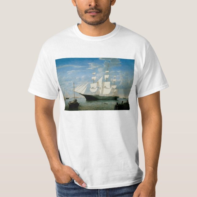 Star Light in Boston Harbor T-Shirt (Front)