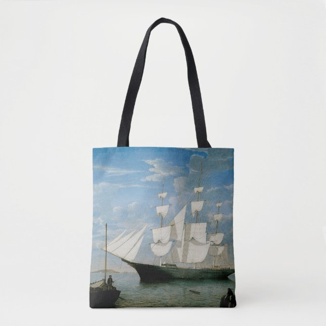 Star Light in Boston Harbor Tote Bag (Front)