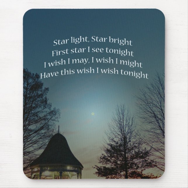 Star Light Star Bright Mouse Pad (Front)