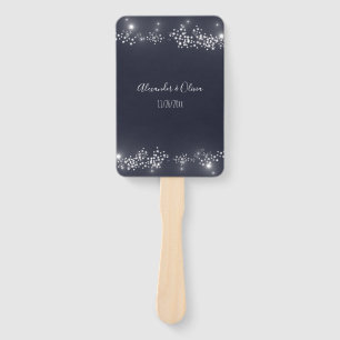 Star Light Wedding Favor Hand Fan