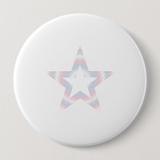 star logo on buton button (Front)