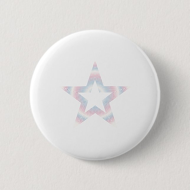 star logo on buton button (Front)