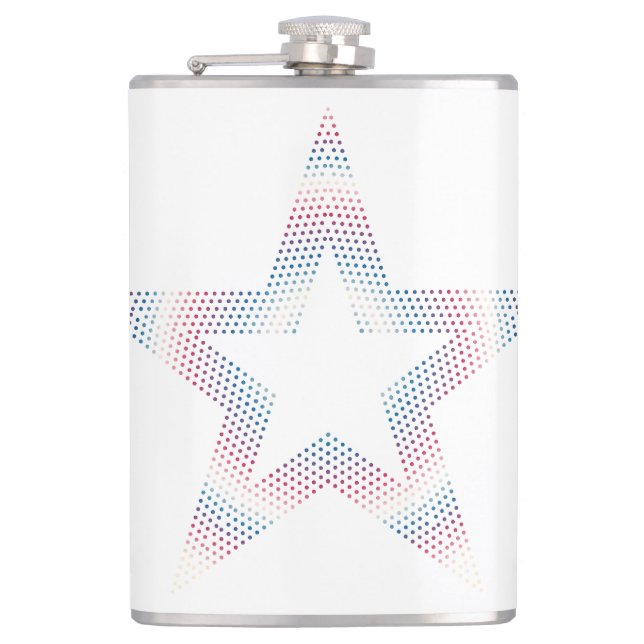 star logo on  flask (Front)