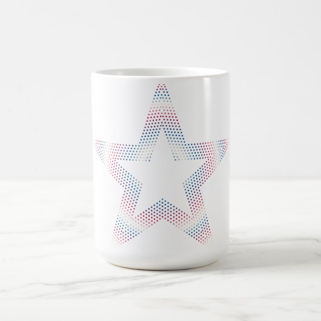 star logo on  mug (Center)