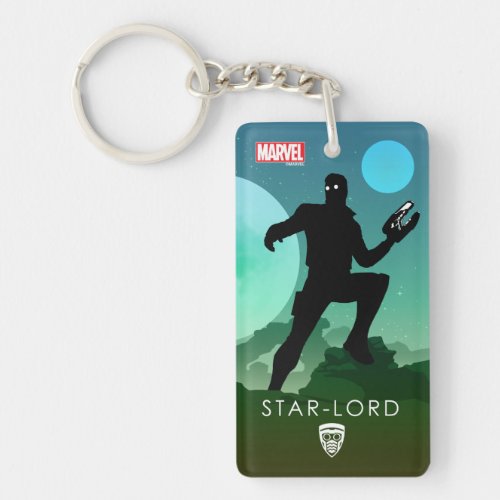 Star_Lord Heroic Silhouette Keychain