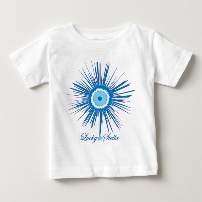 star lucky eye boy 1 baby T-Shirt (Front)