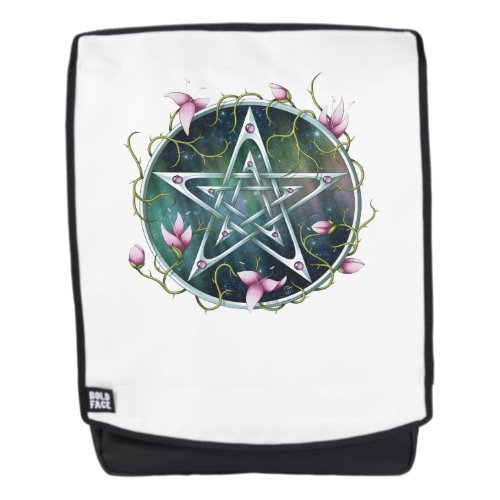 Star Magic Silver Backpack