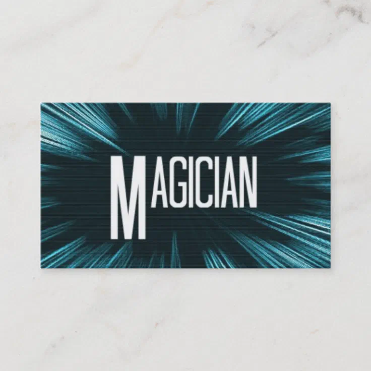 Star Magician Business Card | Zazzle