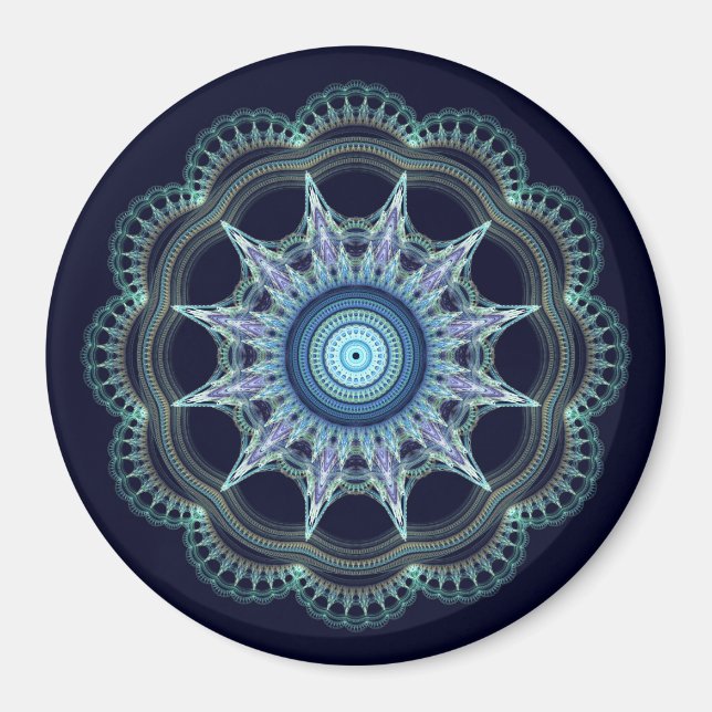 Star mandala magnet (Front)