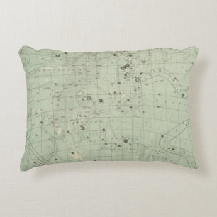 Star map 2 decorative pillow