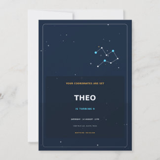 Star Map Invitation