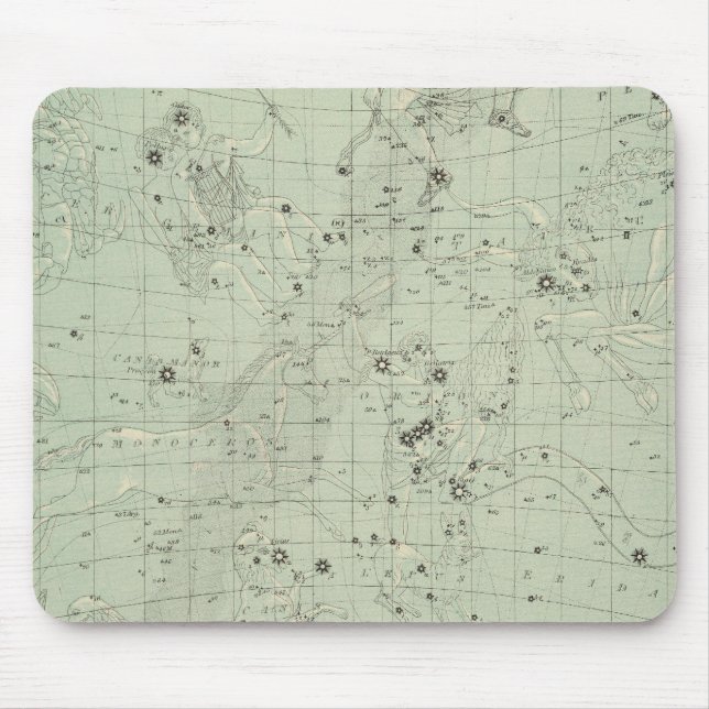 Star map mouse pad (Front)