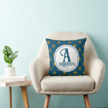 Star Monogram Home Decor Family Name Nautical