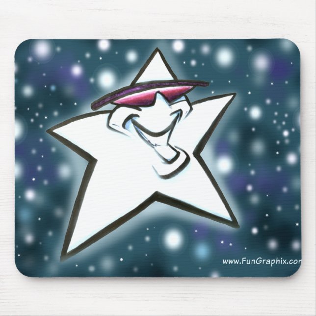 Star Mouse Pad (Front)