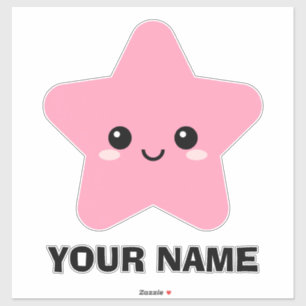 Star Name Sticker