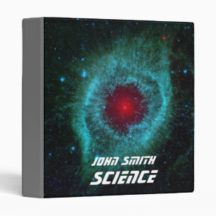 Star nebula space astronomy Science 3 Ring Binder