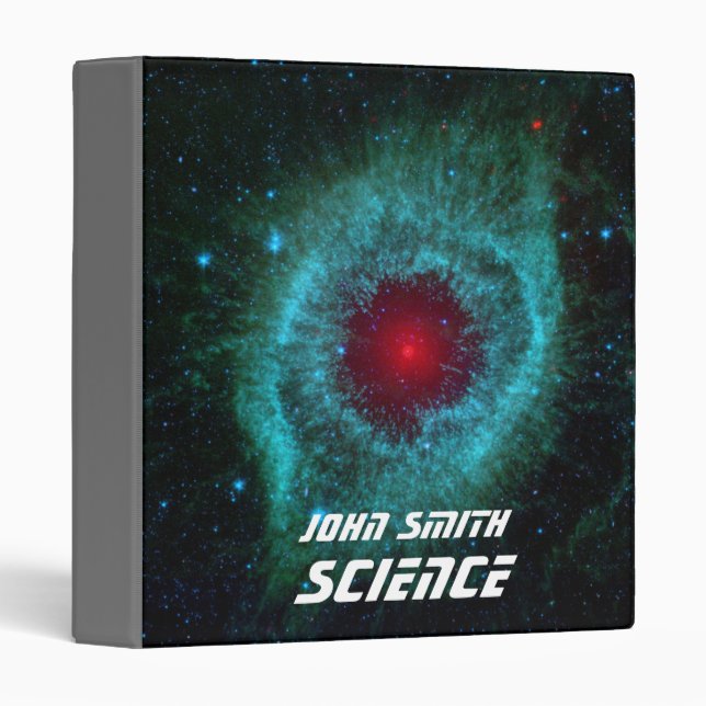 Star nebula space astronomy Science 3 Ring Binder (Front/Spine)