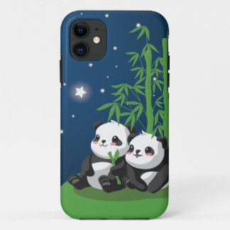 Star Night Panda iPhone 11 Case