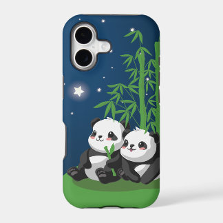 Star Night Panda iPhone 17 Case