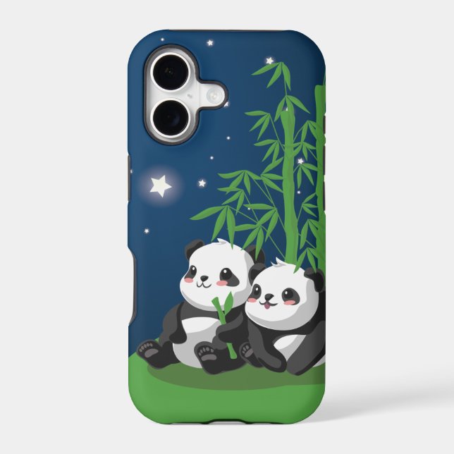 Star Night Panda Iphone Case (Back)