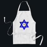 STAR od David & Symbol of  LIFE Adult Apron<br><div class="desc">jewish symbols</div>