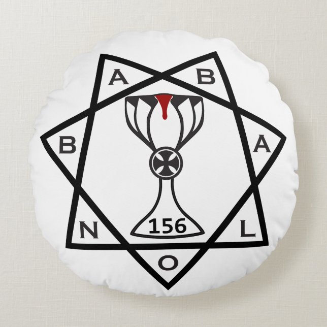 Star of Babalon Pillow (Front)