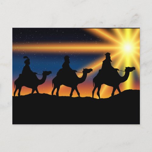 Star of Bethlehem _ Birth of Christ Postcard